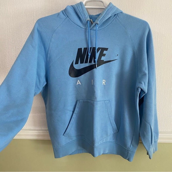 Light Blue Nike Air Hoodie - Picture 1 of 7